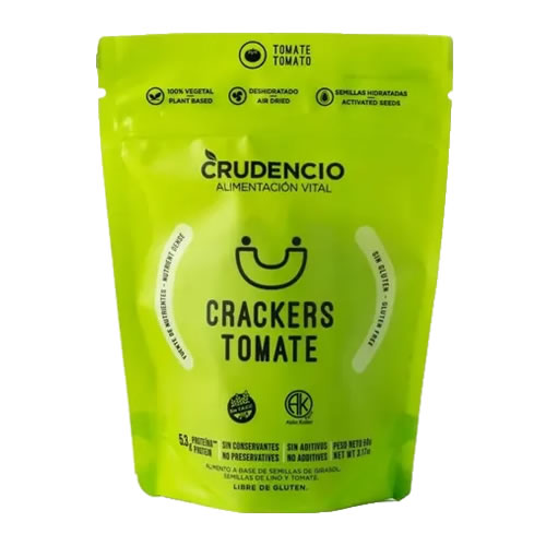 Crudencio Crackers Tomate x 80 Grs