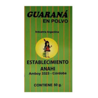 Anahí Guaraná en Polvo x 50 Grs - El Banquito