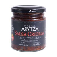 Arytza Salsa Criolla Etiqueta Negra Sin TACC x 175 Grs - El Banquito Market