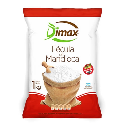 Dimax Fécula de Mandioca Sin TACC x 1 Kg - El Banquito Market