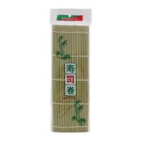 Esterilla Plana de Bambú para Sushi de 27 Cm x 27 Cm - El Banquito