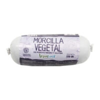 Vegantime Morcilla Vegetal de Poroto Negro x 220 Grs - El Banquito