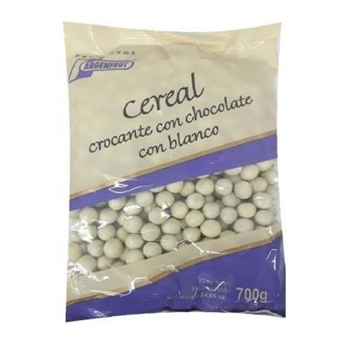 Argenfrut Cereal Bañado en Chocolate Blanco x 700 Grs - El Banquito