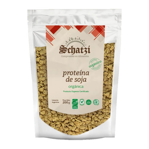 Schatzi Proteína de Soja Orgánica x 200 Grs