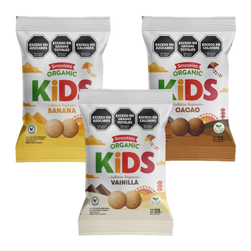 Smookies Kids Galletitas Orgánicas x 120 Grs