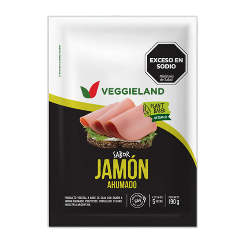 Veggieland Jamon Ahumado Vegano x 190grs-El banquito almacén natural Veggieland-Jamon-Ahumado-Vegano-x-190grs-El banquito almacén natural