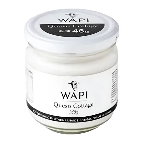 Wapi-Queso-Cottage-Frasco-x-340-Grs-El banquito almacén natural