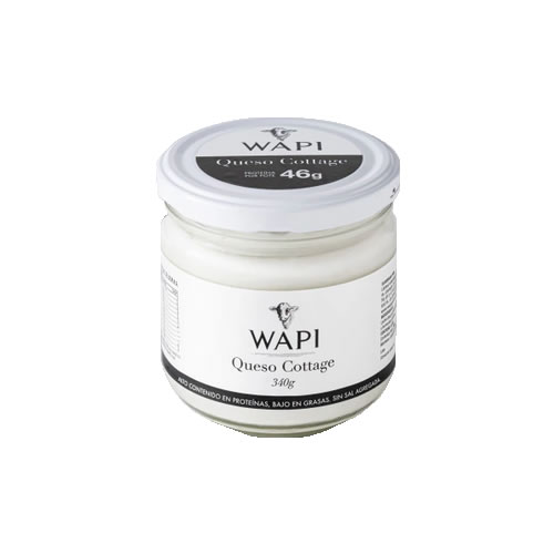 Wapi-Queso-Cottage-Frasco-x-340-Grs-El banquito almacén natural